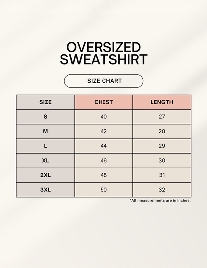 Unisex Oversized Sweatshirt - JollyPrints