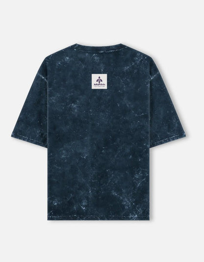 Unisex Acid Washed Oversized Tee - JollyPrints