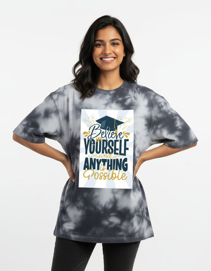 Unisex Tie Dye Oversized T-Shirt - JollyPrints