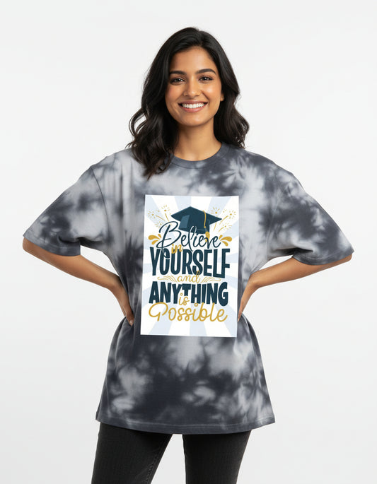 Unisex Tie Dye Oversized T-Shirt - JollyPrints