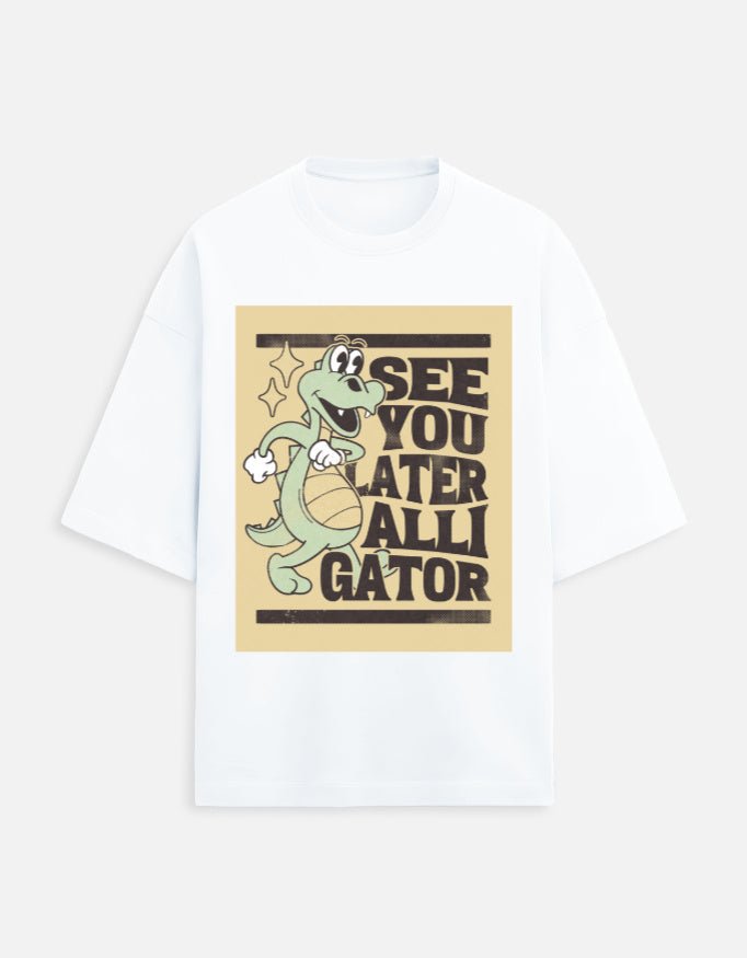 Unisex Terry Oversized Tee - JollyPrints