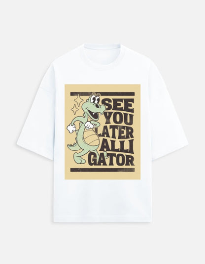 Unisex Terry Oversized Tee - JollyPrints