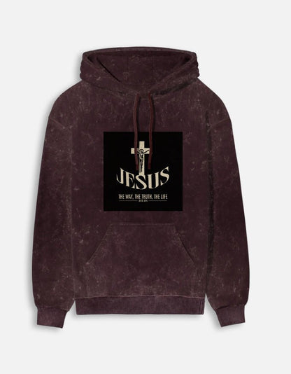 Unisex Acid Washed Hoodie - JollyPrints