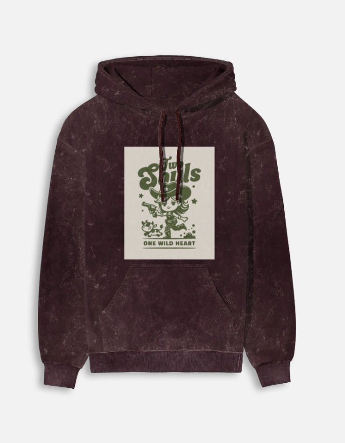 Unisex Acid Washed Hoodie - JollyPrints