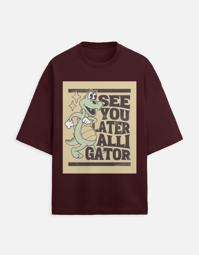 Unisex Terry Oversized Tee - JollyPrints