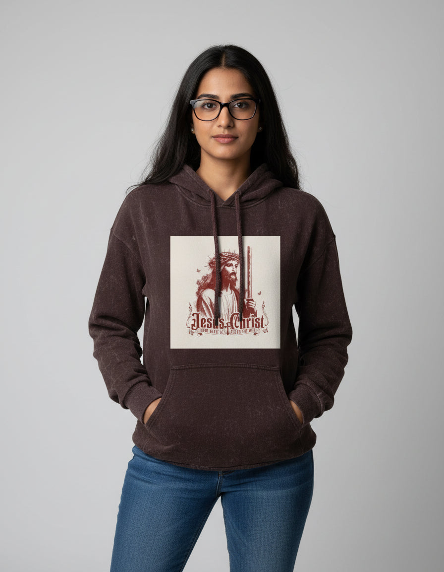 Unisex Acid Washed Hoodie - JollyPrints