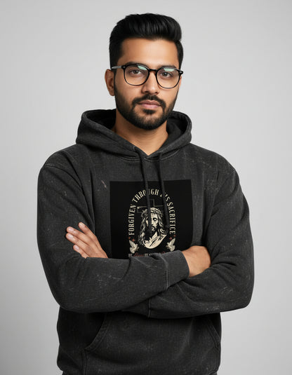 Unisex Acid Washed Hoodie - JollyPrints