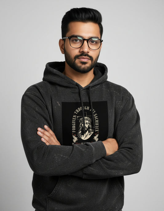 Unisex Acid Washed Hoodie - JollyPrints