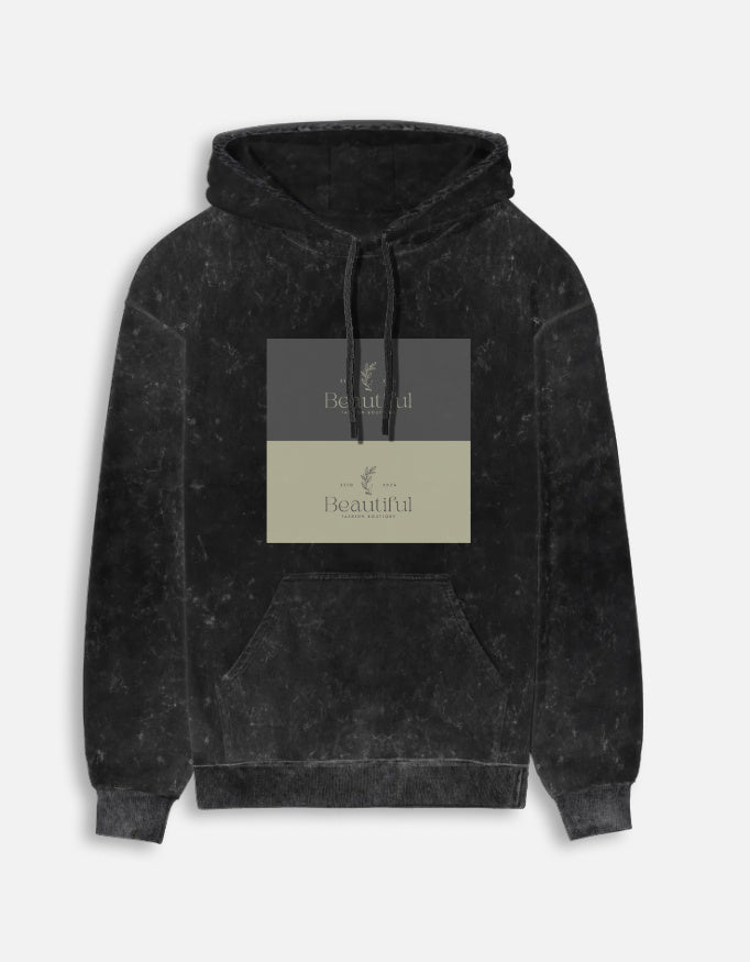 Unisex Acid Washed Hoodie - JollyPrints