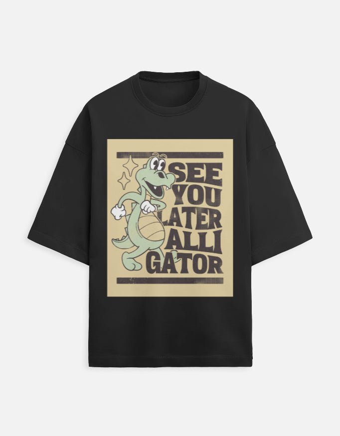 Unisex Terry Oversized Tee - JollyPrints