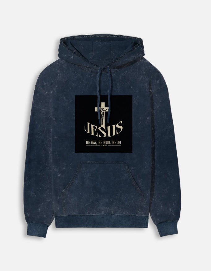 Unisex Acid Washed Hoodie - JollyPrints