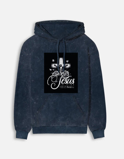 Unisex Acid Washed Hoodie - JollyPrints