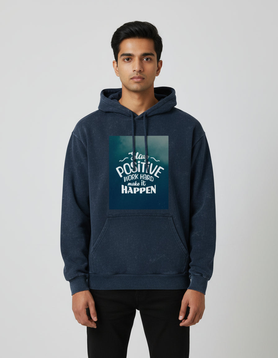 Unisex Acid Washed Hoodie - JollyPrints