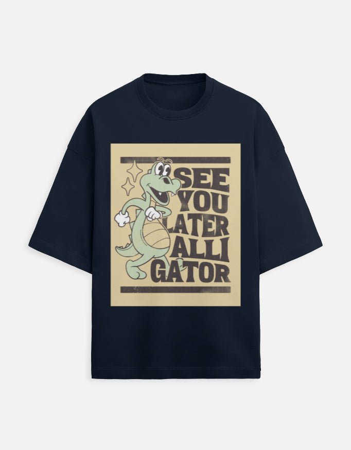 Unisex Terry Oversized Tee - JollyPrints