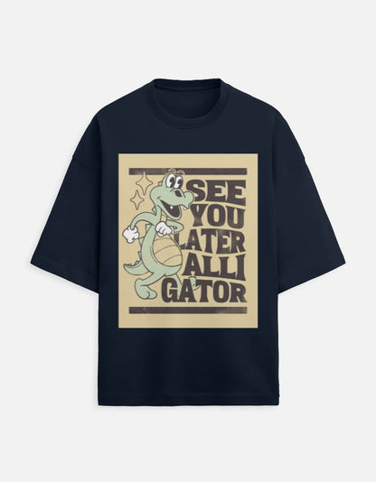 Unisex Terry Oversized Tee - JollyPrints