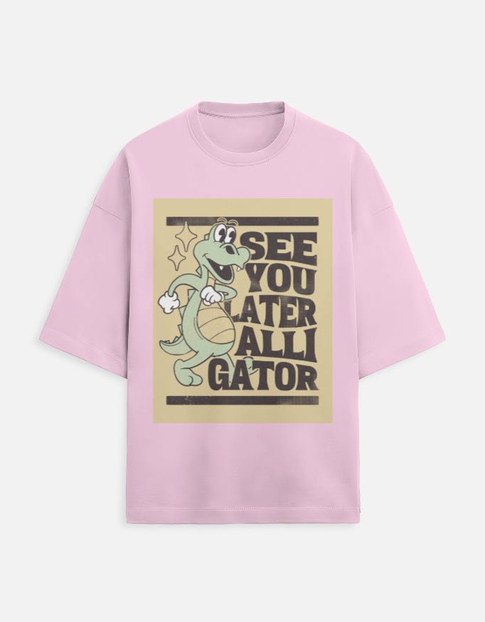 Unisex Terry Oversized Tee - JollyPrints