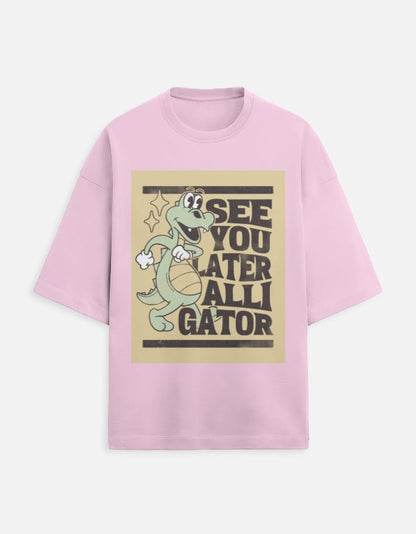 Unisex Terry Oversized Tee - JollyPrints