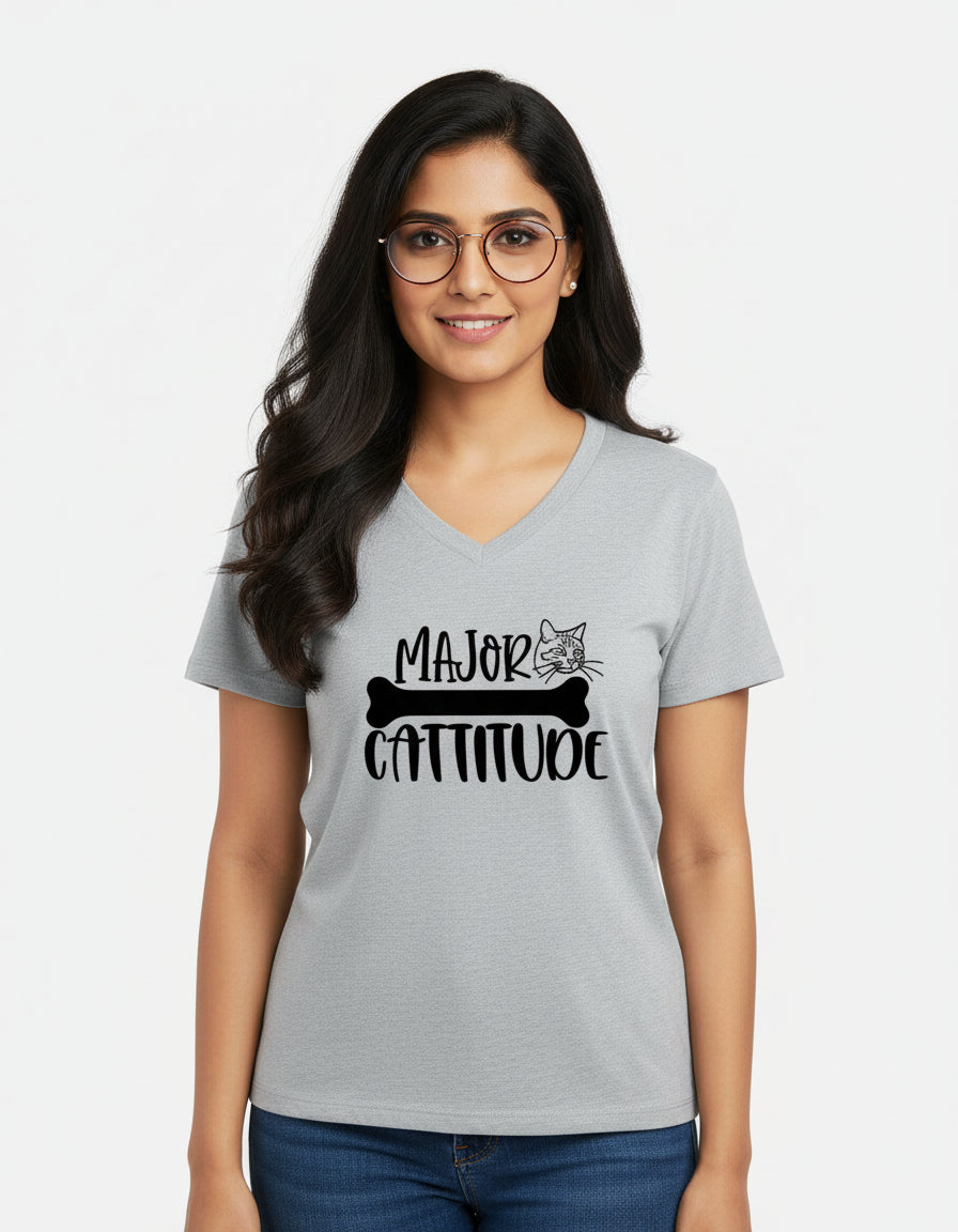 Unisex V Neck T-Shirt - JollyPrints