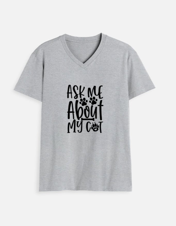 Unisex V Neck T-Shirt - JollyPrints