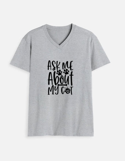 Unisex V Neck T-Shirt - JollyPrints