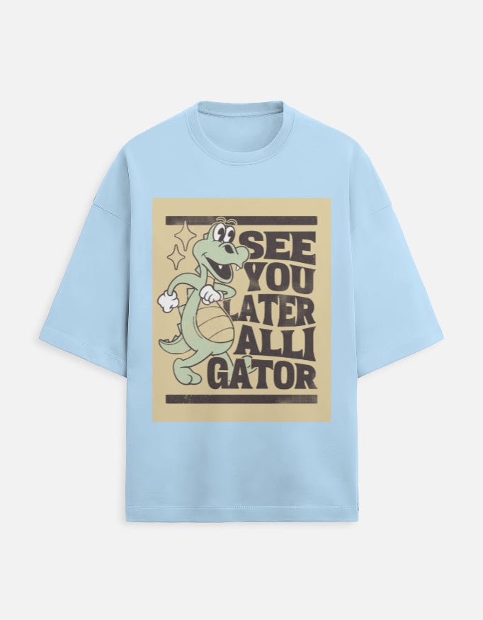 Unisex Terry Oversized Tee - JollyPrints