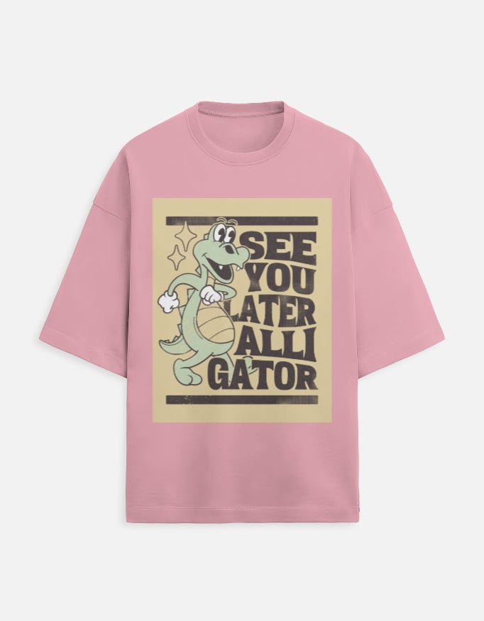 Unisex Terry Oversized Tee - JollyPrints