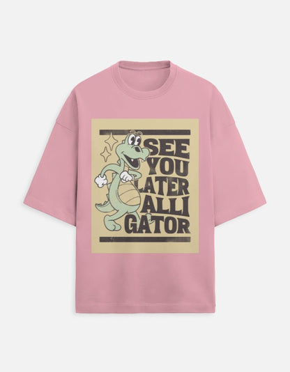 Unisex Terry Oversized Tee - JollyPrints