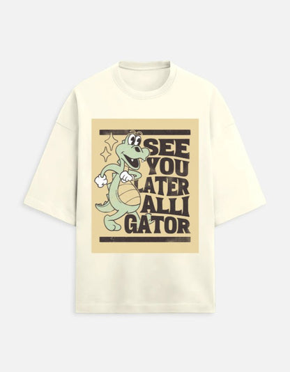 Unisex Terry Oversized Tee - JollyPrints