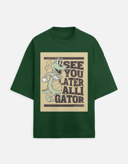 Unisex Terry Oversized Tee - JollyPrints