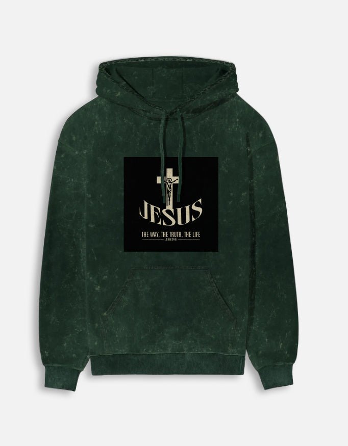 Unisex Acid Washed Hoodie - JollyPrints