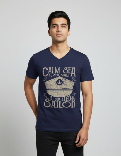 Unisex V Neck T-Shirt - JollyPrints